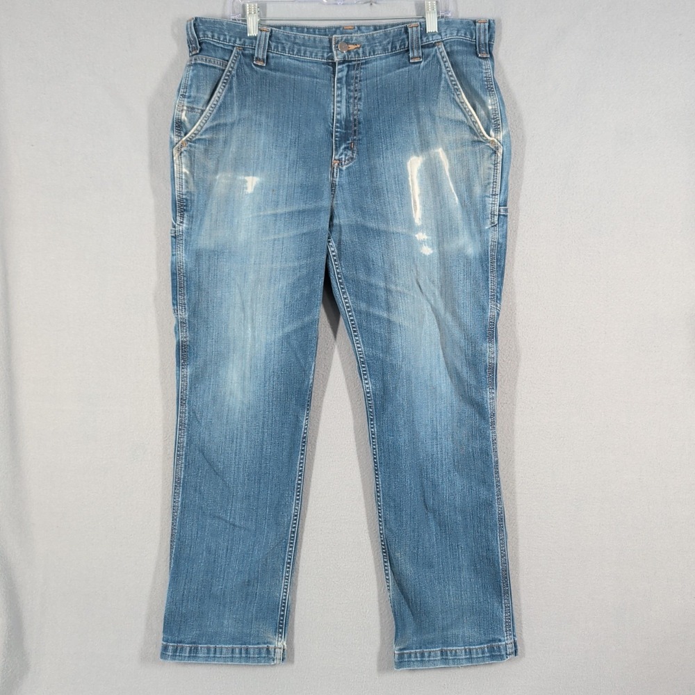 Carhartt  Jeans Men's 38x30 Blue Workwear Denim Relaxed Fit